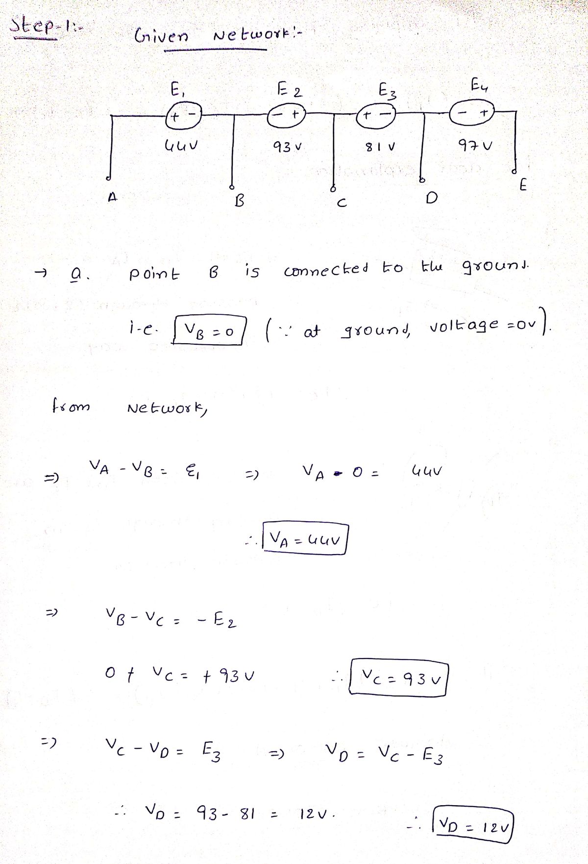 Electrical Engineering homework question answer, step 1, image 1